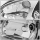 D-Motoring - Headlights - Chrome Housing - Amber Corner - Plug-n-Play - Pair - 97-02 Ford Escort 4-Door - 2