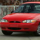 D-Motoring - Headlights - Chrome Housing - Amber Corner - Plug-n-Play - Pair - 97-02 Ford Escort 4-Door - 5