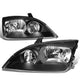 D-Motoring - 05-07 Ford Focus  Headlights - Black Housing - Plug-n-Play - Pair - 1