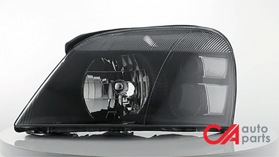 D-Motoring - Headlights - Black Housing - Clear Lens - Clear Corner - Plug-n-Play - Pair - Ford Freestar / Mercury Monterey - 2