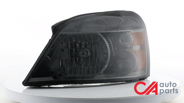 D-Motoring - Headlights - Smoked Lens - Amber Corner - Plug-n-Play - Pair - Ford Freestar / Mercury Monterey - 2