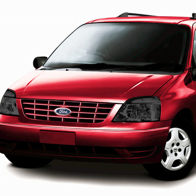 D-Motoring - Headlights - Smoked Lens - Clear Corner - Plug-n-Play - Pair - Ford Freestar / Mercury Monterey - 5