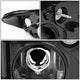 D-Motoring - Headlights - Black Housing - Clear Lens - Amber Corner - Plug-n-Play - Pair - 00-07 Ford Taurus - 5