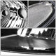 D-Motoring - Headlights - Black Housing - Clear Lens - Clear Corner - Plug-n-Play - Pair - 00-07 Ford Taurus - 3