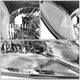 D-Motoring - Headlights - Chrome Housing - Clear Corner - Plug-n-Play - Pair - 00-07 Ford Taurus - 3