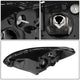 D-Motoring - Headlights - Chrome Housing - Clear Corner - Plug-n-Play - Pair - 00-07 Ford Taurus - 4