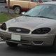 D-Motoring - Headlights - Smoked Lens - Clear Corner - Plug-n-Play - Pair - 00-07 Ford Taurus - 6