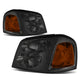 D-Motoring - Headlights - Smoked Lens - Plug-n-Play - Pair - 02-09 GMC Envoy - 1