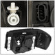 D-Motoring - Headlights - Smoked Lens - Clear Corner - Plug-n-Play - Pair - 02-09 GMC Envoy - 4