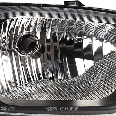 D-Motoring - Headlights - Black Housing - Plug-n-Play - Pair - 03-05 Chevrolet Cavalier - 2