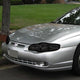 D-Motoring - Headlights - Smoked Lens - Clear Corner - Plug-n-Play - Pair - 00-05 Chevy Monte Carlo - 6