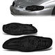 00-05 Chevy Chevrolet Monte Carlo Headlights - Smoked Housing - Smoked Lens - Clear Corner - Plug-n-Play - Pair