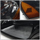D-Motoring - Headlights - Smoked Lens - Amber Corner - Plug-n-Play - Pair - Chrysler Sebring Convertible , Sedan / Dodge Stratus Sedan - 3