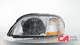 D-Motoring - Headlights - Chrome Housing - Amber Corner - Plug-n-Play - Pair - 99-03 Ford Windstar - 2