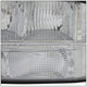 D-Motoring - Headlights - Chrome Housing - Clear Corner - Plug-n-Play - Pair - GMC Sonoma / Jimmy / Oldsmobile Bravada - 2