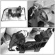 D-Motoring - Headlights - Chrome Housing - Clear Corner - Plug-n-Play - Pair - GMC Sonoma / Jimmy / Oldsmobile Bravada - 4