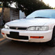 D-Motoring - Headlights - Chrome Housing - Clear Lens - Clear Corner - Plug-n-Play - Pair - 94-97 Honda Accord - 7