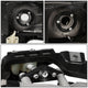 D-Motoring - 94-97 Honda Accord Headlights - Chrome Housing - Smoked Lens - Clear Corner - Plug-n-Play - Pair - 5