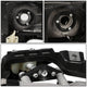 D-Motoring - 94-97 Honda Accord Headlights - Chrome Housing - Smoked Lens - Clear Corner - Plug-n-Play - Pair - 5