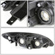D-Motoring - Headlights - Chrome Housing - Amber Corner - Plug-n-Play - Pair - 04-05 Honda Civic 2/4 Door Models - 5