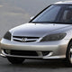 D-Motoring - 04-05 Honda Civic 2/4 Door Models  Headlights - Smoked Housing - Plug-n-Play - Pair - 5