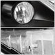 D-Motoring - Headlights - Black Housing - Clear Lens - Clear Corner - Plug-n-Play - Pair - 07-11 Honda CRV - 4