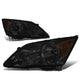 D-Motoring - Headlights - Smoked Lens - Amber Corner - Plug-n-Play - Pair - 07-11 Honda CRV - 1