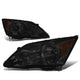 D-Motoring - Headlights - Smoked Lens - Amber Corner - Plug-n-Play - Pair - 07-11 Honda CRV - 1
