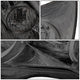 D-Motoring - Headlights - Smoked Lens - Clear Corner - Plug-n-Play - Pair - 07-11 Honda CRV - 3