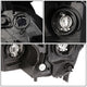 D-Motoring - Headlights - Black Housing - Clear Lens - Amber Corner - Plug-n-Play - Pair - 05-06 Honda CRV - 3