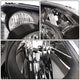 D-Motoring - Headlights - Black Housing - Smoked Lens - Clear Corner - Plug-n-Play - Pair - 05-06 Honda CRV - 4