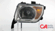 D-Motoring - Headlights - Chrome Housing - Amber Corner - Plug-n-Play - Pair - 03-08 Honda Element - 2