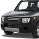 D-Motoring - Headlights - Chrome Housing - Clear Lens - Clear Corner - Plug-n-Play - Pair - 03-08 Honda Element - 6