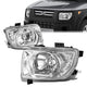 03-08 Honda Element Headlights - Chrome Housing - Clear Lens - Clear Corner - Plug-n-Play - Pair