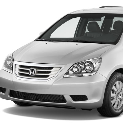 D-Motoring - 08-10 Honda Odyssey Headlights - Clear Lens - Clear Corner - Plug-n-Play - Pair - 5