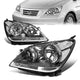 08-10 Honda Odyssey Headlights - Clear Lens - Clear Corner - Plug-n-Play - Pair