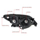D-Motoring - Headlights - Smoked Lens - Clear Corner - Plug-n-Play - Pair - 08-10 Honda Odyssey - 6