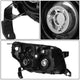 D-Motoring - Headlights - Chrome Housing - Clear Corner - Projector - Plug-n-Play - Pair - 06-08 Honda Pilot - 4