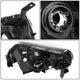 D-Motoring - Headlights - Black Housing - Amber Corner - Plug-n-Play - Pair - 03-05 Honda Pilot - 4