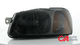 D-Motoring - Headlights - Smoked Lens - Amber Corner - Plug-n-Play - Pair - 00-02 Hyundai Accent - 2
