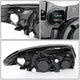 D-Motoring - Headlights - Black Housing - Clear Corner - Plug-n-Play - Pair - 07-09 Hyundai Elantra - 4
