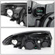 D-Motoring - Headlights - Chrome Housing - Clear Corner - Plug-n-Play - Pair - 07-09 Hyundai Elantra - 5