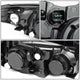 D-Motoring - Headlights - Smoked Lens - Clear Corner - Plug-n-Play - Pair - 07-09 Hyundai Elantra - 5