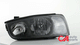 D-Motoring - Headlights - Black Housing - Clear Lens - Clear Corner - Plug-n-Play - Pair - 01-03 Hyundai Elantra - 2