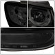 D-Motoring - 07-12 Hyundai Santa FeHeadlights - Smoked Housing - Clear Corner - Projector - Plug-n-Play - Pair - 4