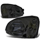 D-Motoring - Headlights - Smoked Lens - Clear Corner - Plug-n-Play - Pair - 03-06 Hyundai Santa Fe - 1