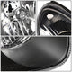 D-Motoring - Headlights - Black Housing - Clear Lens - Clear Corner - Projector - Plug-n-Play - Pair - 02-05 Hyundai Sonata - 4