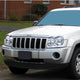 D-Motoring - Headlights - Chrome Housing - Clear Lens - Plug-n-Play - Pair - 05-07 Jeep Grand Cherokee - 7