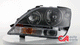 D-Motoring - Headlights - Black Housing - Amber Corner - Plug-n-Play - Pair - 99-03 Lexus RX300 - 2