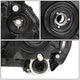 D-Motoring - Headlights - Black Housing - Clear Lens - Clear Corner - Plug-n-Play - Pair - 99-03 Lexus RX300 - 5